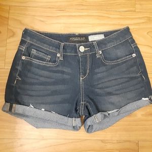 Midi Jean Shorts